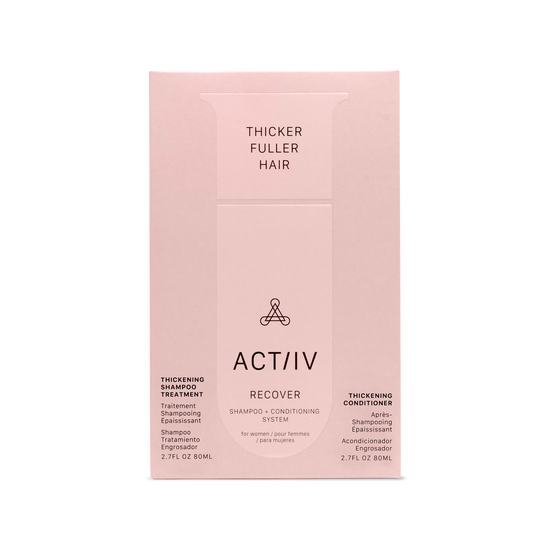 Actiiv 2.7oz Recover for Hair Loss Women Duo Box