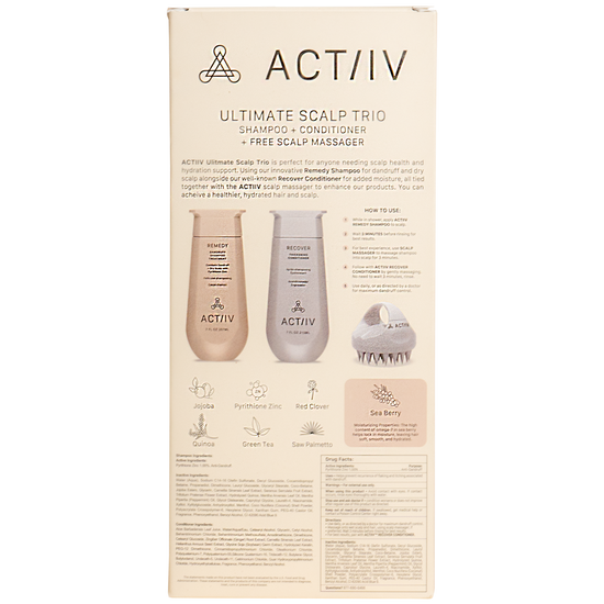 ULTIMATE SCALP TRIO FOR DANDRUFF + DRY ITCHY SCALP