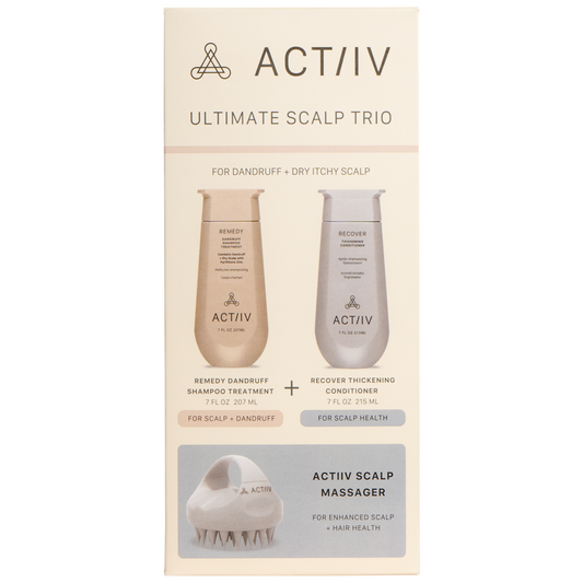 ULTIMATE SCALP TRIO FOR DANDRUFF + DRY ITCHY SCALP