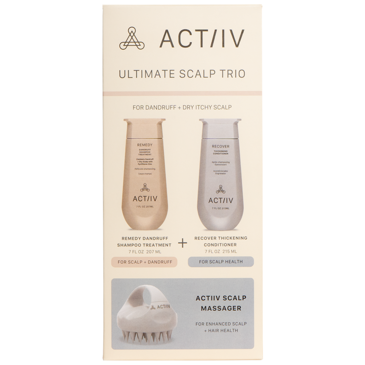 ULTIMATE SCALP TRIO FOR DANDRUFF + DRY ITCHY SCALP