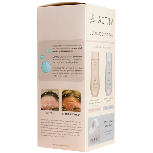 ULTIMATE SCALP TRIO FOR DANDRUFF + DRY ITCHY SCALP