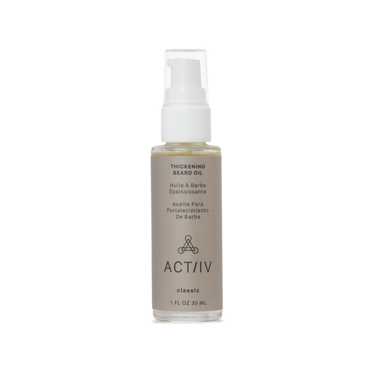 Actiiv THICKENING BEARD OIL - CLASSIC SCENT BOTTLE