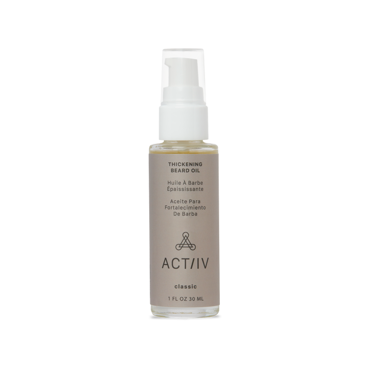 Actiiv THICKENING BEARD OIL - CLASSIC SCENT BOTTLE