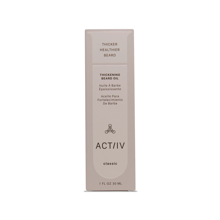 Actiiv THICKENING BEARD OIL - CLASSIC SCENT BOX