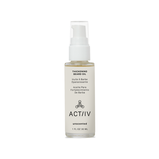 THICKENING BEARD OIL - UNSCENTED 1oz BOTTLE
